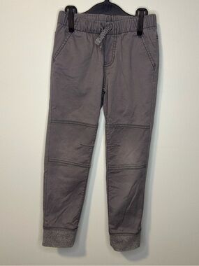 Cat & Jack Kids Stretch Moto Jogger Pants Gray Drawstring